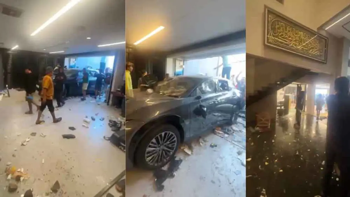 Kediaman anggota DPR RI Ahmad Sahroni di Tanjung Priok, Jakarta Utara, menjadi sasaran amarah dan amukan massa