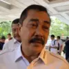 Menteri Imigrasi dan Pemasyarakatan Agus Andrianto menjawab pertanyaan wartawan di Jakarta, Senin (4/8/2025).