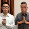 Anggota DPR RI Eko Hendro Purnomo (Eko Patrio) dan Surya Utama (Uya Kuya) menyampaikan permintaan maaf kepada