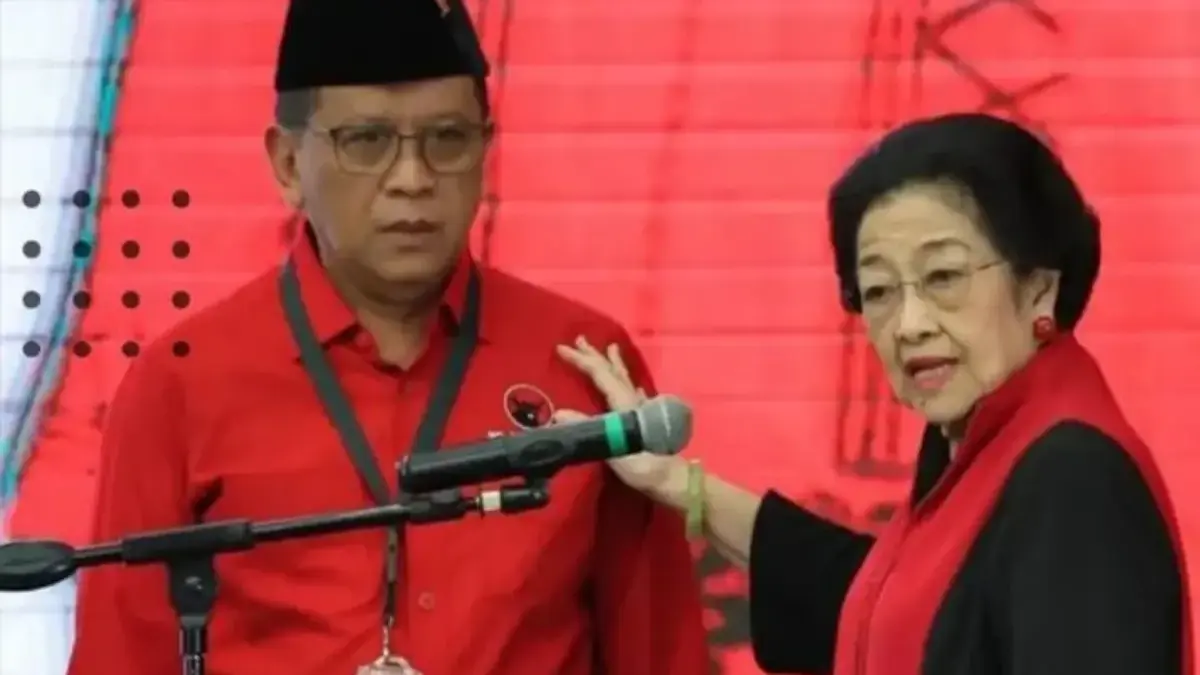 Hasto Kristiyanto Sekjen PDI Perjuangan Lagi, Begini Kata Pengamat Hasto Kristiyanto dilantik kembali sebagai Sekjen PDIP oleh Ketum PDIP Megawati Soekarnoputri (Dok.Monang Sina