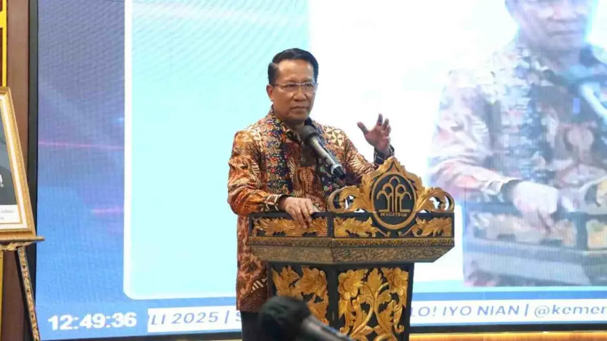 Menteri Hukum Supratman Andi Agtas (Foto: Dok. Kanwil Kemenkum Sumsel)