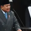 Presiden Prabowo Subianto menyampaikan pidato dalam Sidang Tahunan MPR RI dan Sidang Bersama DPR-DPD RI Tahun