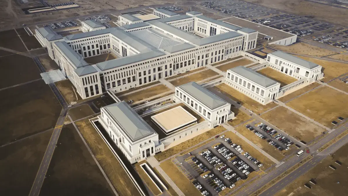 Hasil Studi Akademi Intelijen Nasional Turki-Dinas Intelijen MIT: Perang 12 Hari Pelajaran untuk Turki Kantor pusat Badan Intelijen Nasional Turki, berlokasi di Ankara, Türkiye, 5 Januari 2020. (AYTAC UNAL / AA)