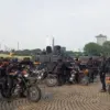 Polda Metro Jaya menggelar patroli skala besar pada Minggu (31/8/2025) untuk mengamankan di Jakarta di tengah