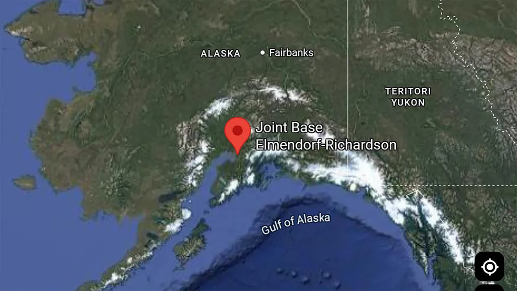 Joint Base Elmendorf Richardson. foto/googlemaps