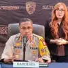 Kapolres Metro Jakarta Timur Kombes Pol Nicolas Ary Lilipaly saat memberikan keterangan pers terkait kasus pen
