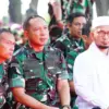 Panglima TNI Jenderal TNI Agus Subiyanto menghadiri doa istighosah di Monas. (Foto: Puspen TNI)