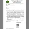 Surat himbauan Kanwil Kemenag Jabar instruksikan belajar daring bagi siswa madrasah. (IST)