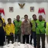 Wakil Presiden Gibran Rakabuming Raka menerima dan berdialog dengan perwakilan pengemudi ojek online (ojol) di
