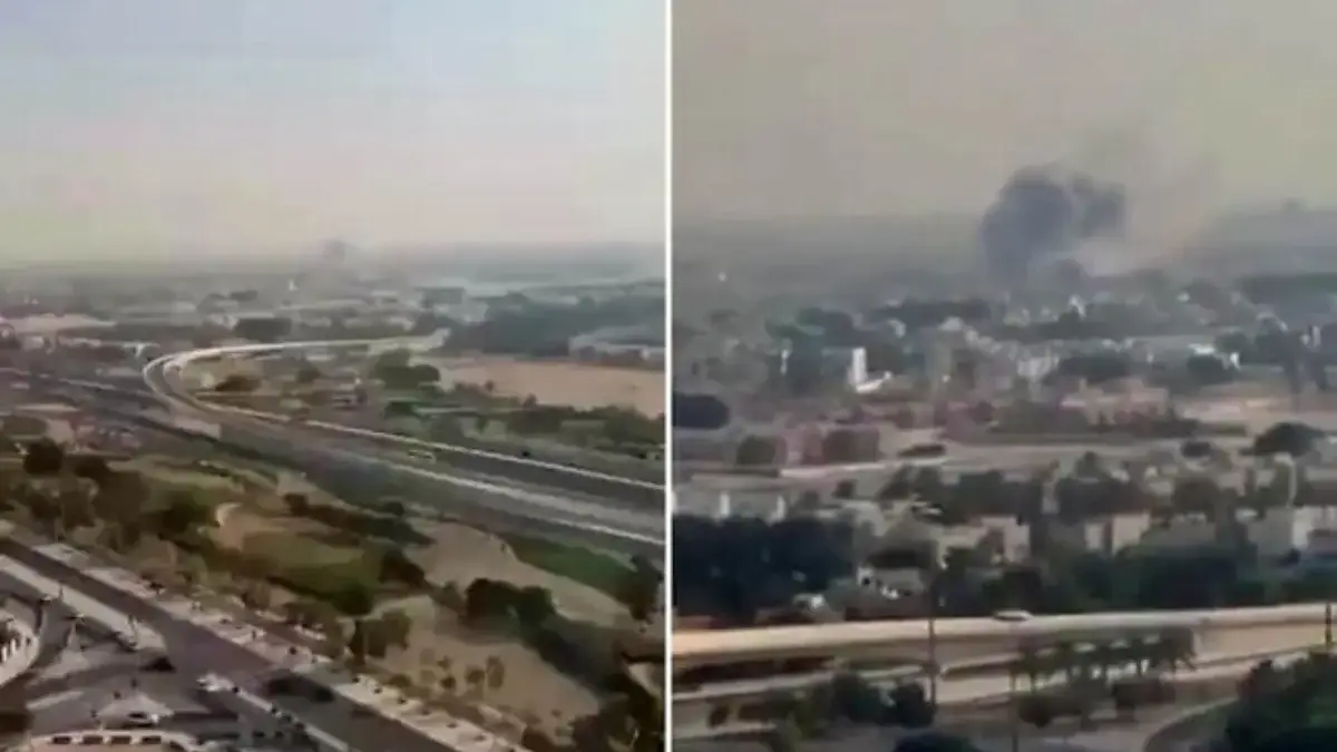 Rekaman yang diposting ke media sosial menunjukkan ledakan di Doha, Qatar pada 9 September 2025. (X)