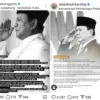 Kolase unggahan akun Instagram Menteri Perlindungan Pekerja Migran Indonesia (P2MI) Abdul Kadir Karding, dan M