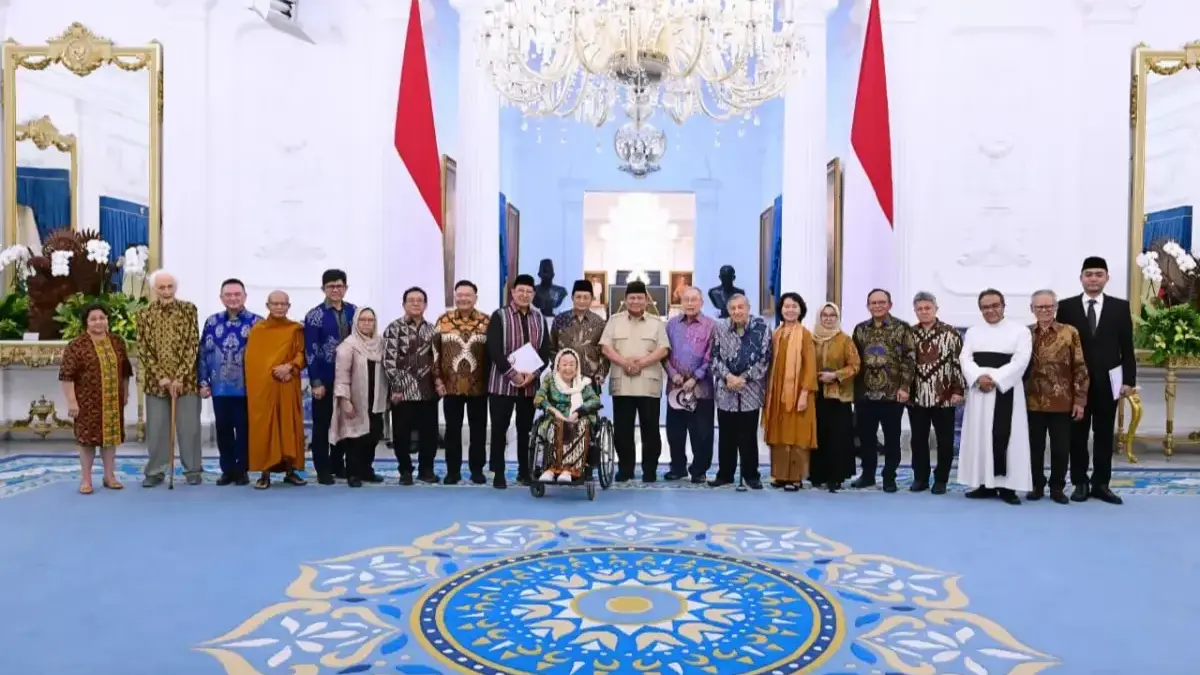 Gerakan Nurani Bangsa bertemu Presiden Prabowo (Biro Pers Setpres)