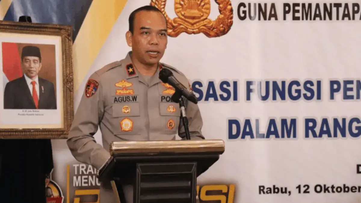 Insiden Rantis Lindas Ojol, 2 dari 7 Anggota Brimob Polda Metro Jaya Terancam Dipecat Karo Pengawasan dan Pembinaan Profesi Propam Polri Brigjen Agus Wijayanto. (Foto: Antara)