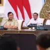 Presiden Prabowo Subianto memimpin pertemuan terbatas dengan sejumlah menteri dari Kabinet Merah dan Putih di