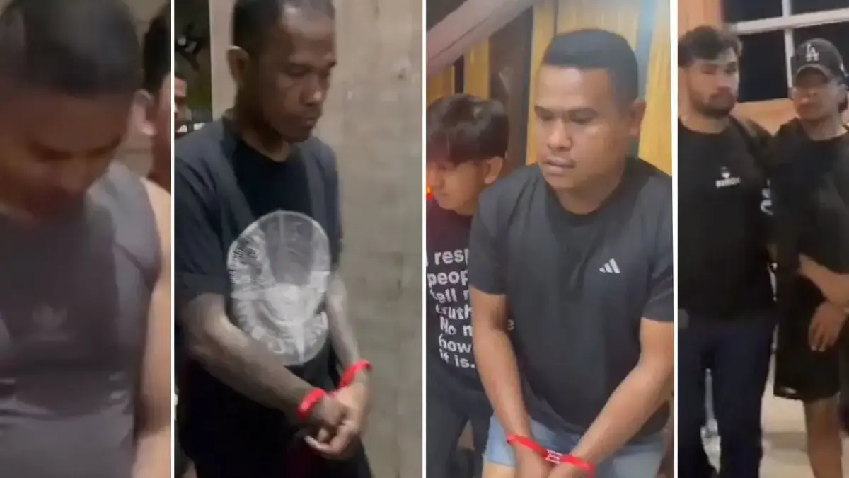 Para tersangka pembunuhan Kacab Bank BUMN. (Ist)