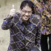Menteri Keuangan Purbaya Yudhi Sadewa saat menghadiri rapat kerja dengan Komisi XI DPR RI dengan agenda keputu
