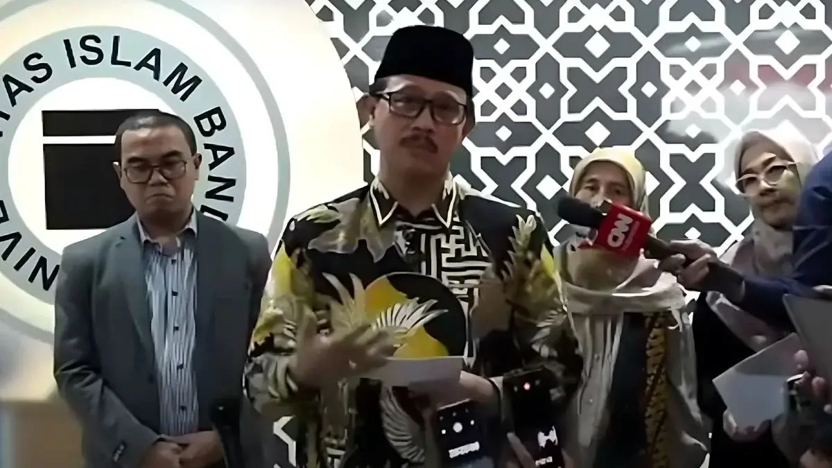 Rektor Unisba, Harits Nu\'man, Selasa (2/9/2025).