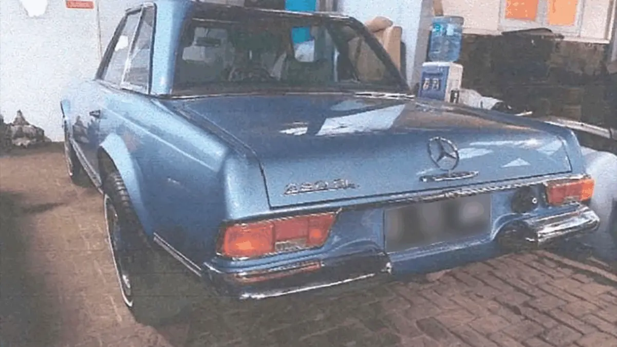 Mobil BJ Habibie yang dibeli RK. (FOTO/Dok. KPK)