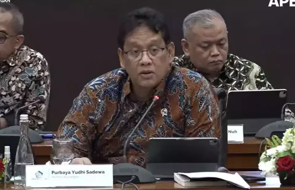 Menteri Keuangan (Menkeu) Purbaya Yudhi Sadewa dalam konferensi pers APBN Kita Edisi Oktober 2025 di Jakarta,