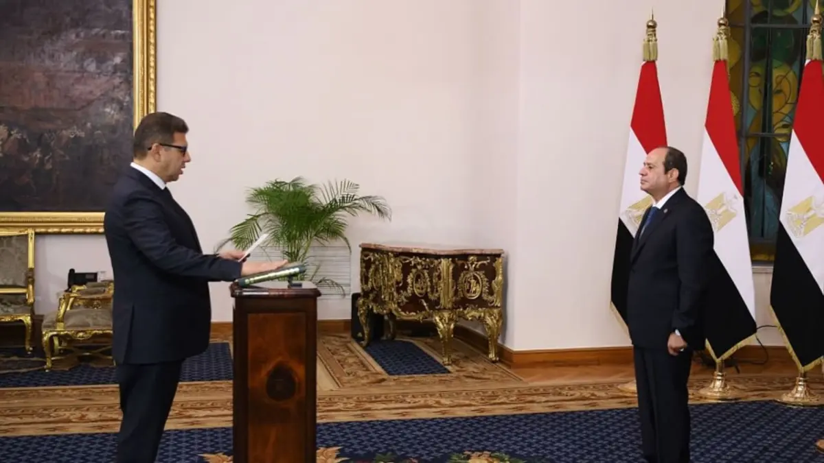 Hassan Mahmoud Rashad, kepala Dinas Intelijen Mesir. (Kepresidenan Republik Arab Mesir)