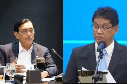 Luhut Binsar Pandjaitan dan Purbaya Yudhi Sadewa