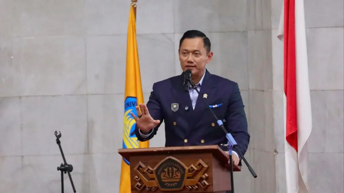 Hasil Survei CELIOS: Menko AHY jadi Menteri Paling Berprestasi Menteri Koordinator Bidang Infrastruktur dan Pembangunan Kewilayahan, Agus Harimurti Yudhoyono (AHY)