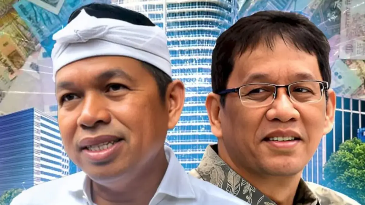 Menteri Keuangan Purbaya Yudhi Sadewa dan Gubernur Jawa Barat Dedi Mulyadi