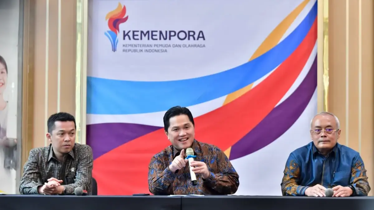 Menpora Erick Thohir (Tengah). (Foto: Kemenpora)