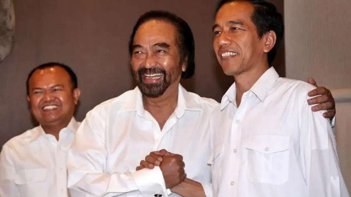 Perang Dingin Politik NasDem-PSI Surya Paloh dan Jokowi