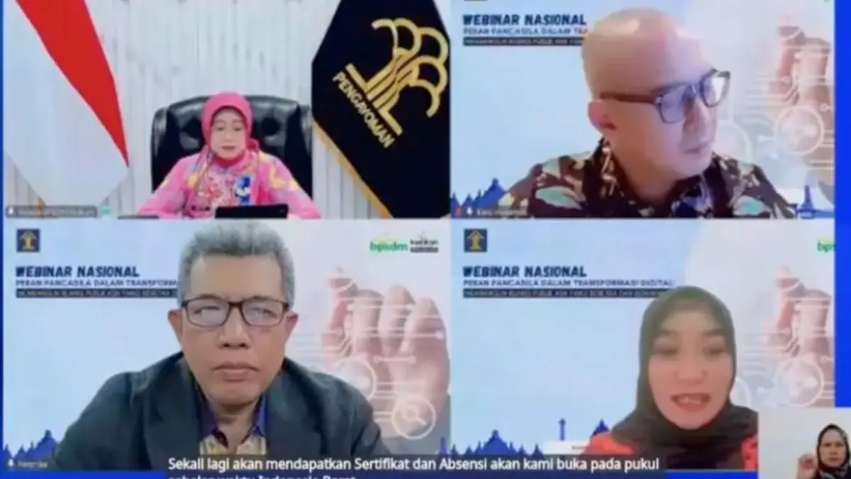 BPSDM Hukum sebut Pancasila fondasi dan prinsip kerja Kemenkum.