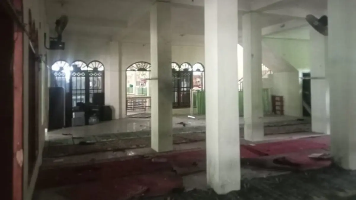 Lokasi Tempat Kejadian Perkara ledakan di masjid SMAN 72 Jakarta Utara, Jumat (7/11/2025). (Dok. Istimewa)