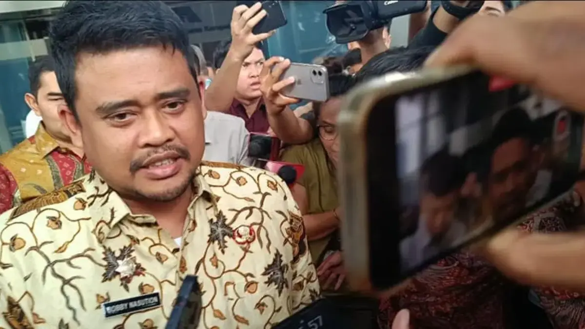 Gubernur Sumatera Utara Bobby Nasution di Gedung Merah Putih KPK. (Foto: Dokumentasi RMOL)