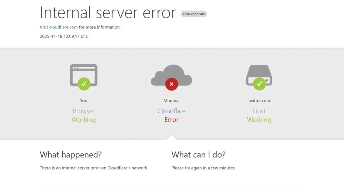 internet server error