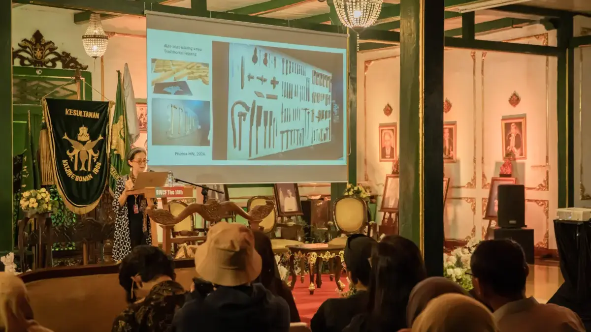 Pidato kebudayaan Dr Helen Njoto dalam pembukaan Borobudur Writers and Cultural Festival (BWCF) ke-14, Kamis (