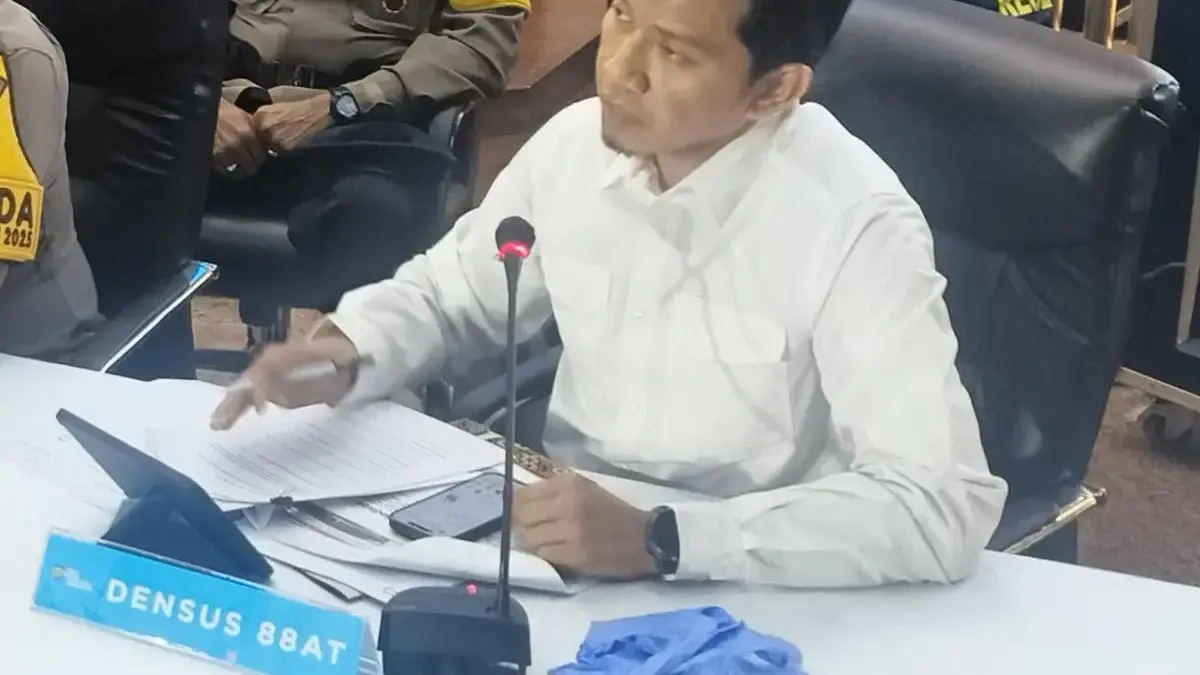 Juru Bicara Densus 88, AKBP Mayndra Eka Wardhana (Rafi Adhi)