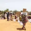 Warga Sudan yang sedang mengungsi akibat kekerasan dan konflik yang semakin parah (Foto: X - IOM Sudan)