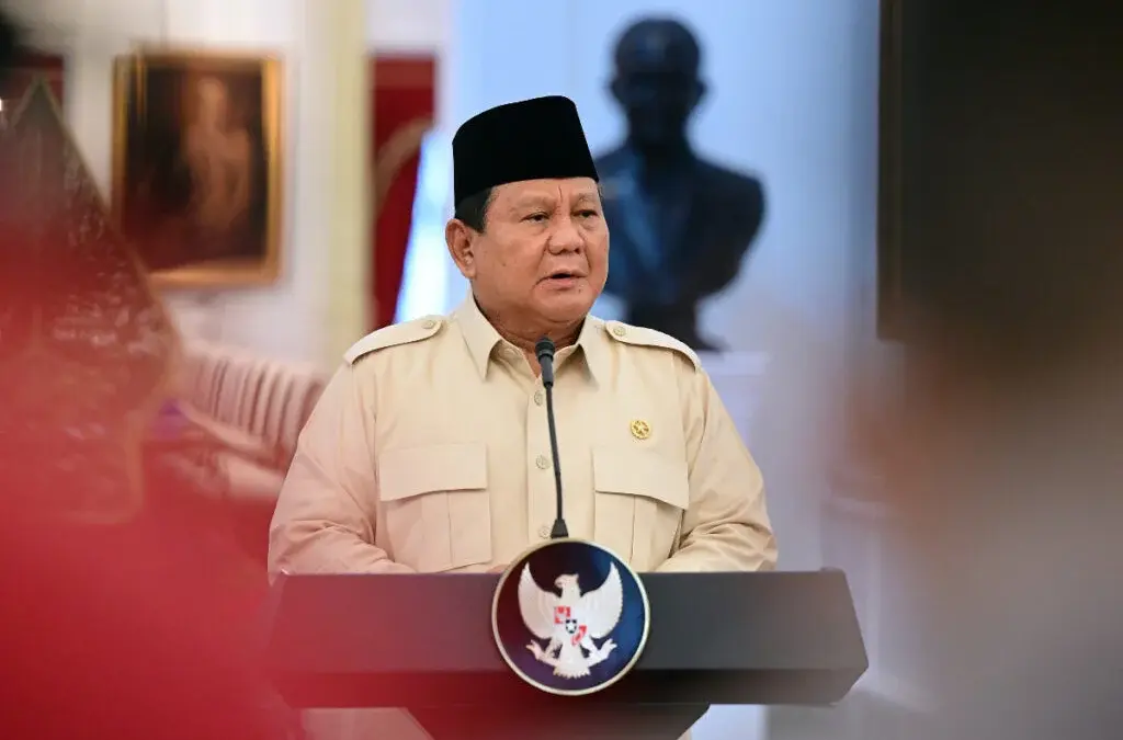 Presiden RI Prabowo Subianto