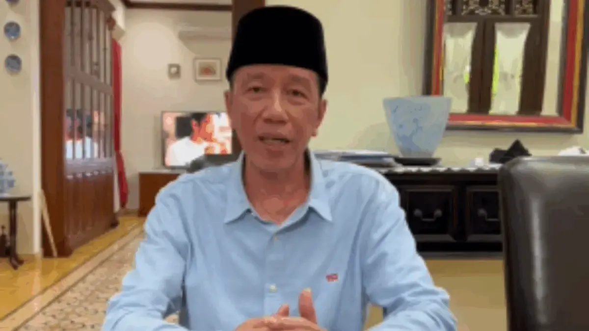 Pesan Jokowi ke Relawan Projo Jaga Persaudaraan Presiden ke-7 RI Joko Widodo (Jokowi) memberikan pesan kepada relawan Projo melalui video, pada Sabtu, 1/11/20