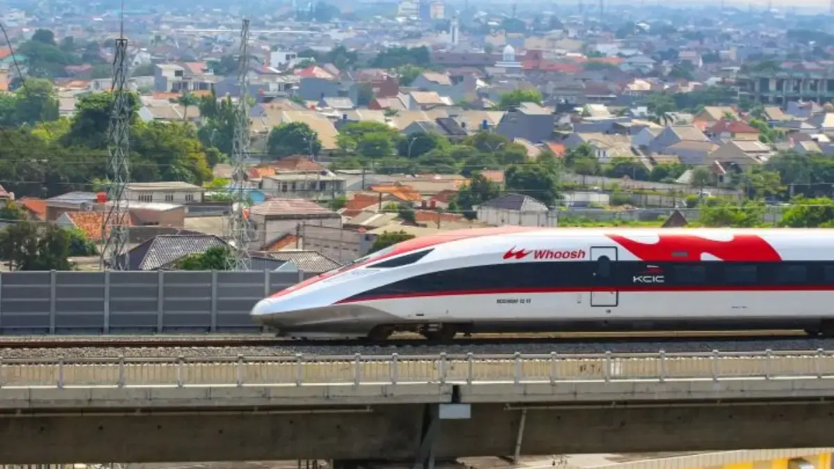 Kereta cepat Whoosh. Foto: Dok. KCIC.