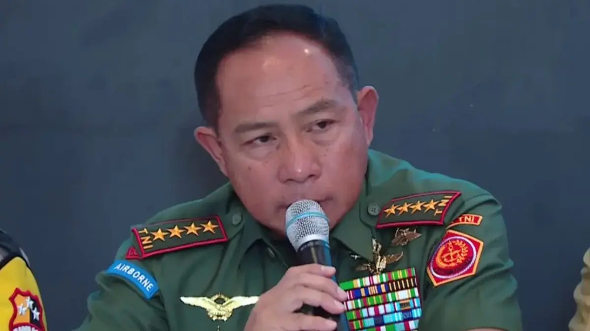 Panglima TNI Jenderal TNI Agus Subiyanto