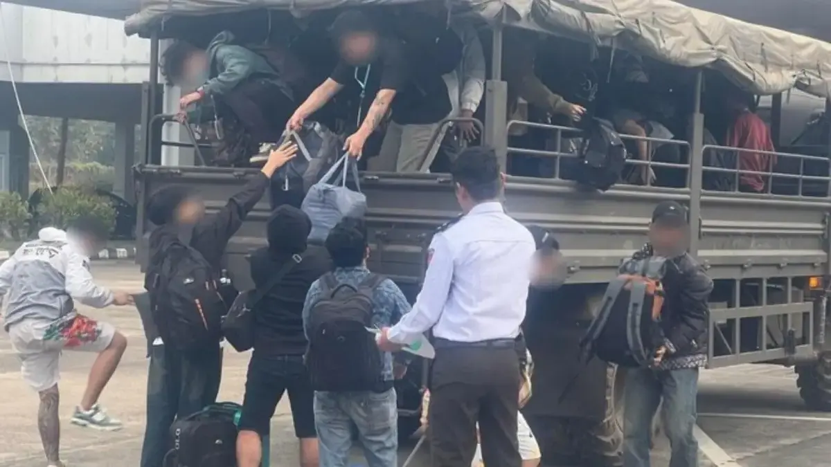 54 WNI yang terjaring scam di Myanmar berhasil dipulangkan (Dok Kemlu/KBRI Yangon)