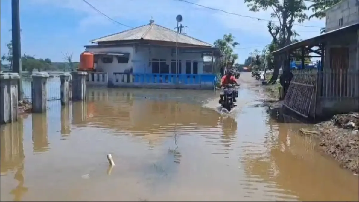 banjir rob di bekasi