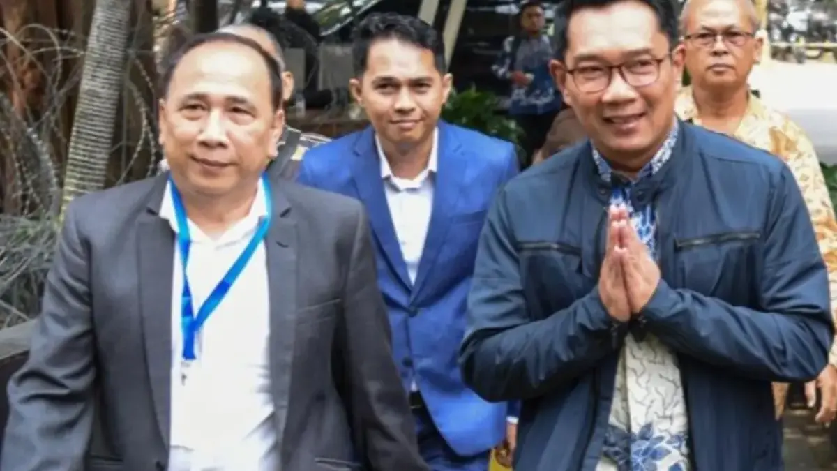 Ridwan Kamil hadir dan menjalani pemeriksaan oleh KPK,Selasa (2/12). (Foto/Istimewa)