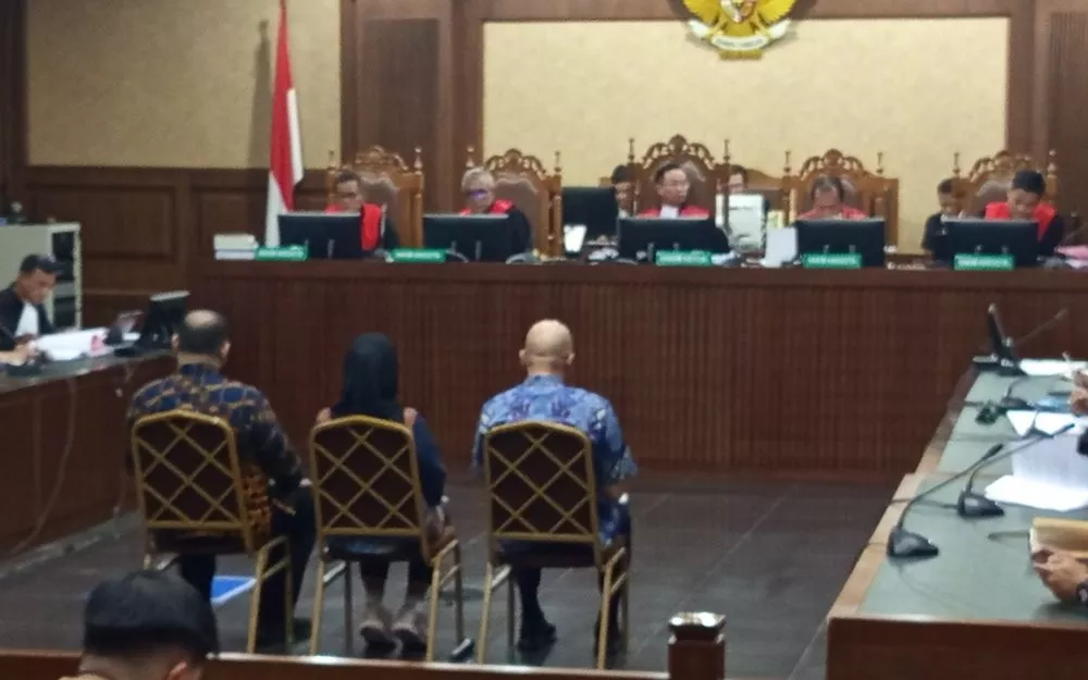 Sidang perdana kasus dugaan korupsi pengadaan laptop Chromebook dan Chrome Device Management (CDM) di Kemendik