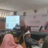 Dr. H. Andi Kasman, S.E., M.M., Ketua Umum Pengurus Nasional Asosiasi Arsiparis Indonesia dalam Rapat Kerja Wi