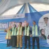Walikota Cirebon membuka Festival Literasi 2025 di Dispusip Kota Cirebon, Senin (8/12/2025).
