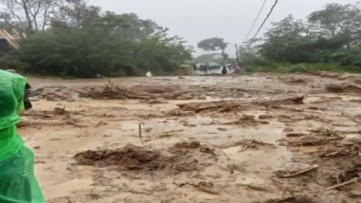 Bencana alam di Sumatra Utara. (Pusdalops Sumut)
