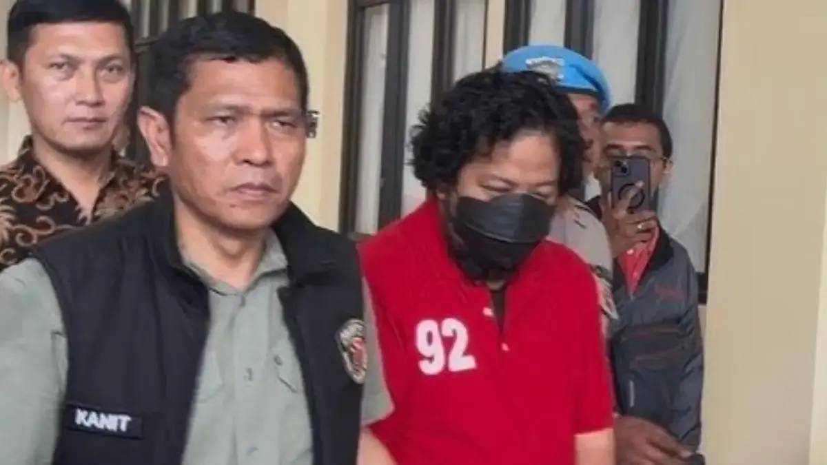 Direktur Utama (Dirut) Terra Drone Indonesia, Michael Wisnu Wardana (MWW) yang merupakan tersangka, atas kebak