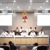 Konferensi pers Kinerja Akhir Tahun KPK 2025 di Gedung Merah Putih KPK, Jakarta, Senin (22/12/2025). (Foto: Ta
