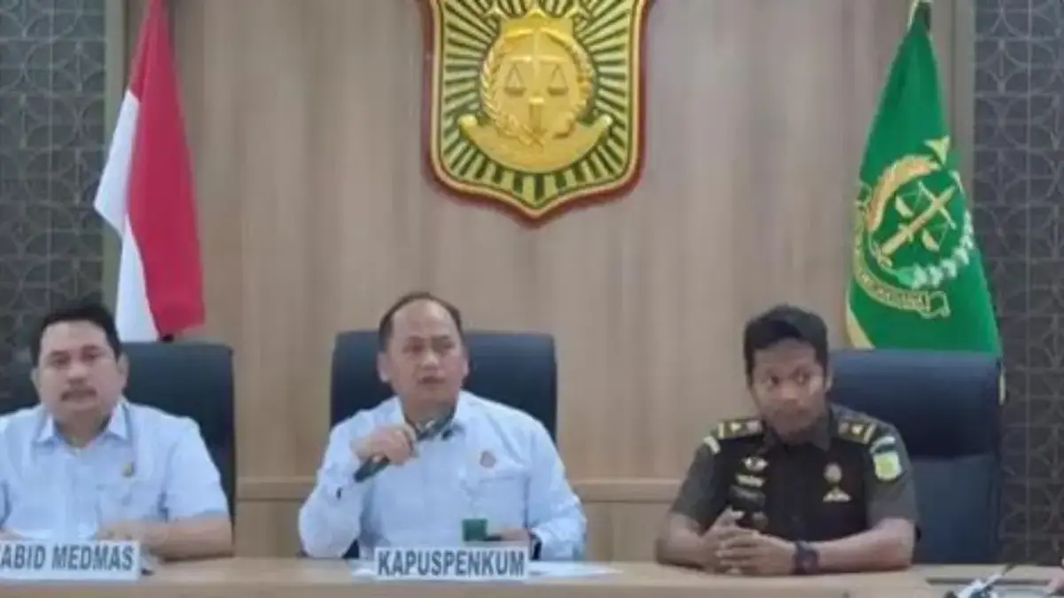 Kejagung Rilis Sepanjang 2025 Penyidikan: 2.399 Kasus Tindak Pidana Korupsi Konferensi pers rilis akhir tahun 2025 oleh Kepala Pusat Penerangan Hukum Kejaksaan Agung, Anang Supriatna, Ra